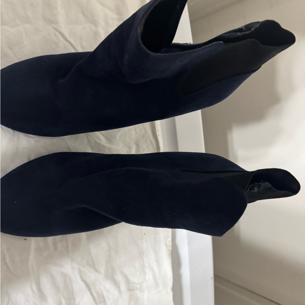 Thalia Sodi Navy Women's Booties - size 9 1/2 - wore once